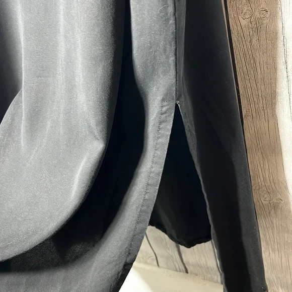 Emerson Fry black sleeveless tencel dress size 2 - Picture 7 of 15